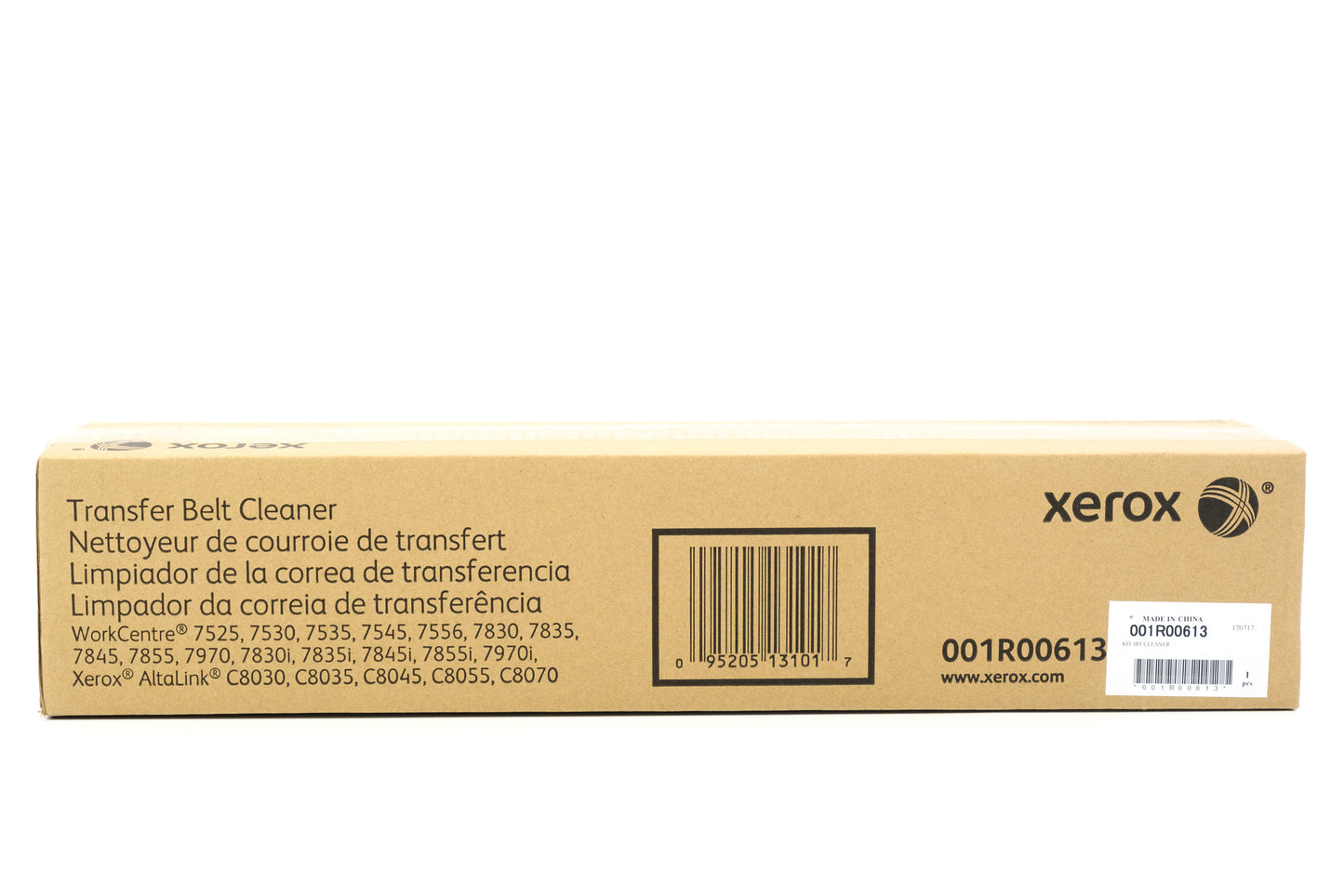 Xerox WorkCentre 75xx / 78xx series en Altalink C80xx series belt cleaner