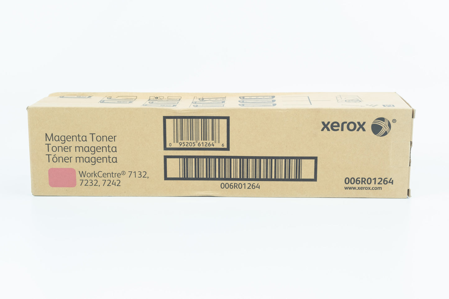 Xerox WorkCentre 7132/7232/7242 magenta toner