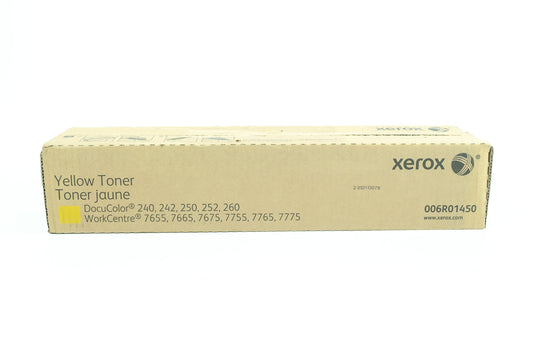 Xerox DocuColor 240/250/242/252/260 yellow toner twin pack