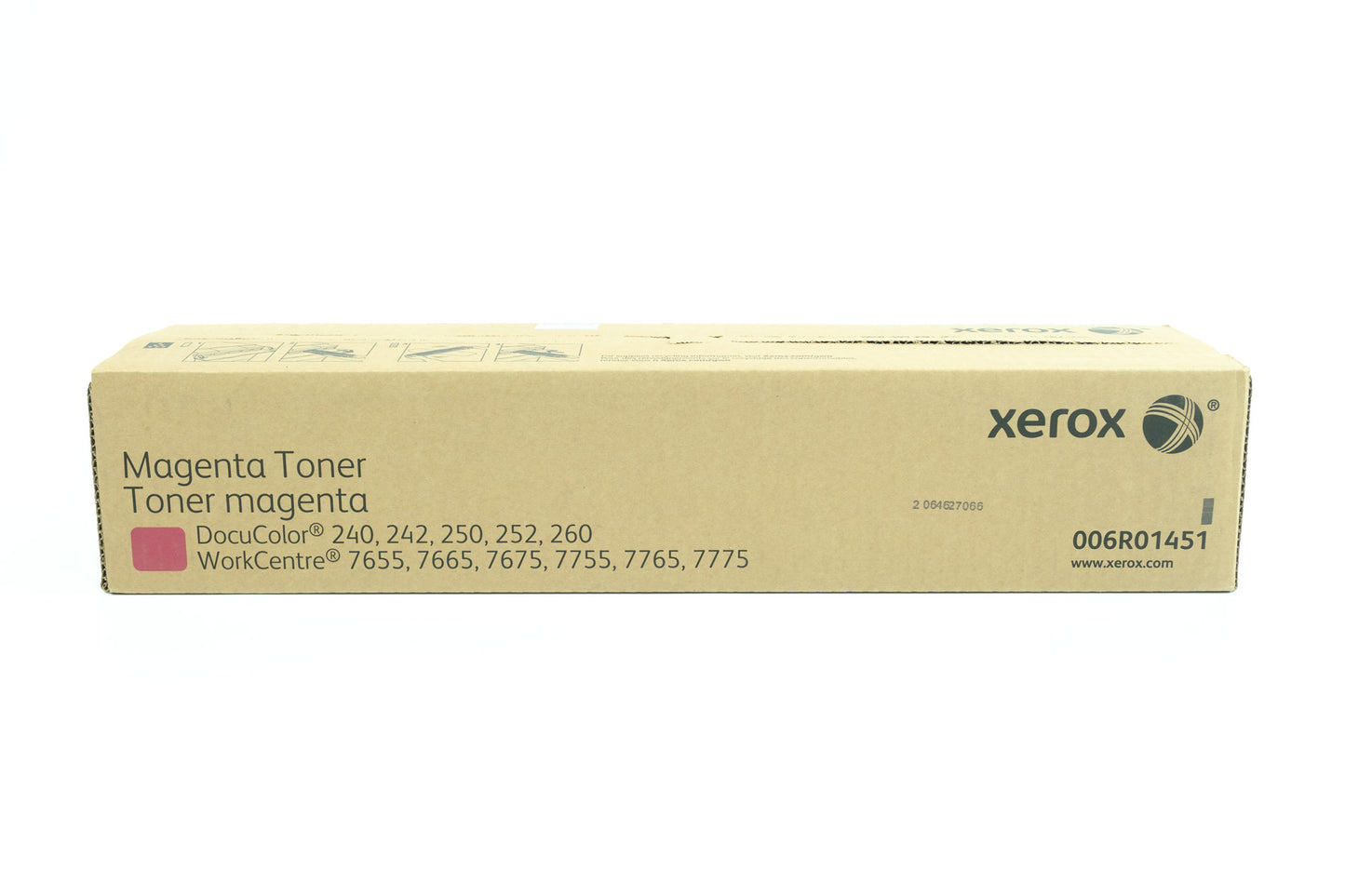 Xerox DocuColor 240/250/242/252/260 magenta toner twin pack