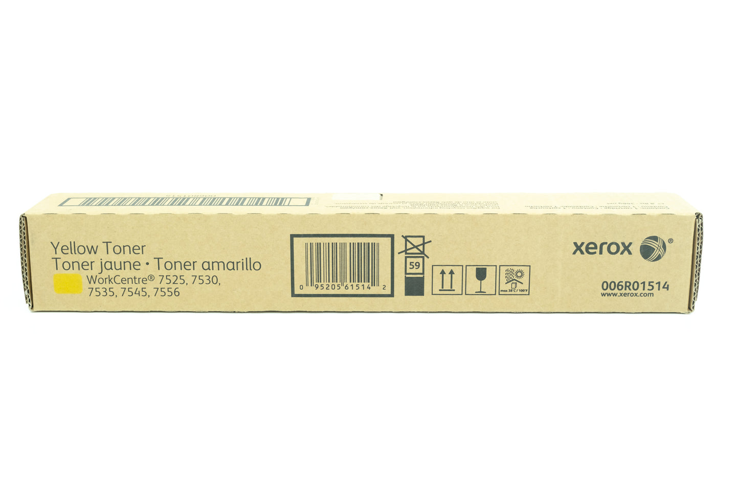 Xerox WorkCentre 75xx and 78xx series yellow toner