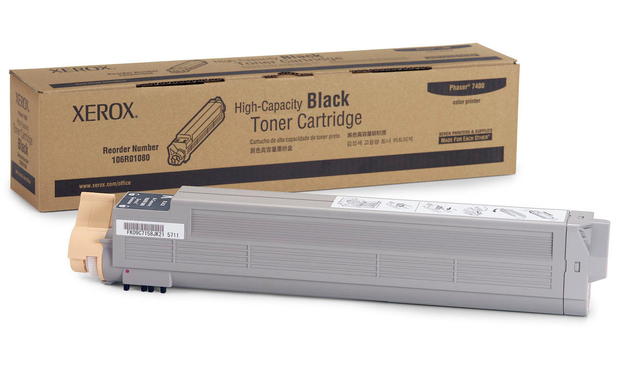 Xerox Phaser 7400 black toner high capacity