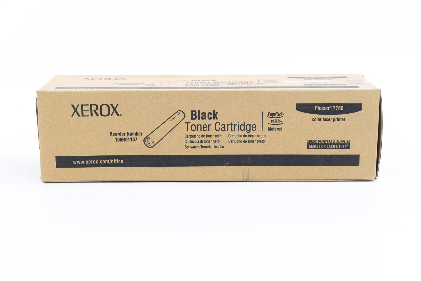 Xerox Phaser 7760 zwarte toner Pagepack/eClick