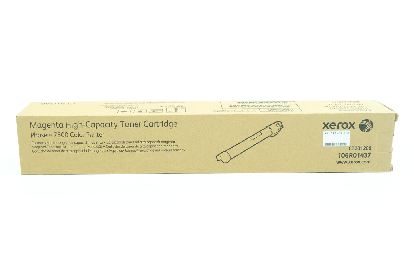 Xerox Phaser 7500 magenta toner high capacity