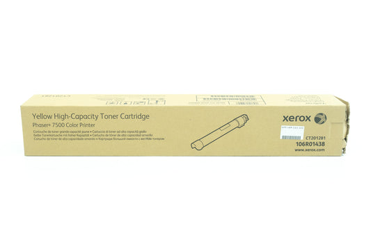 Xerox Phaser 7500 yellow toner high capacity