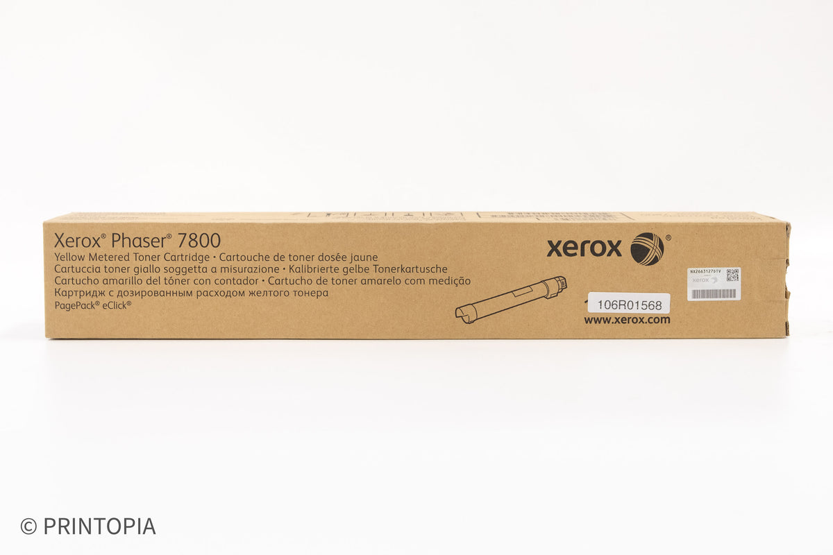 Xerox Phaser 7800 yellow toner high capacity
