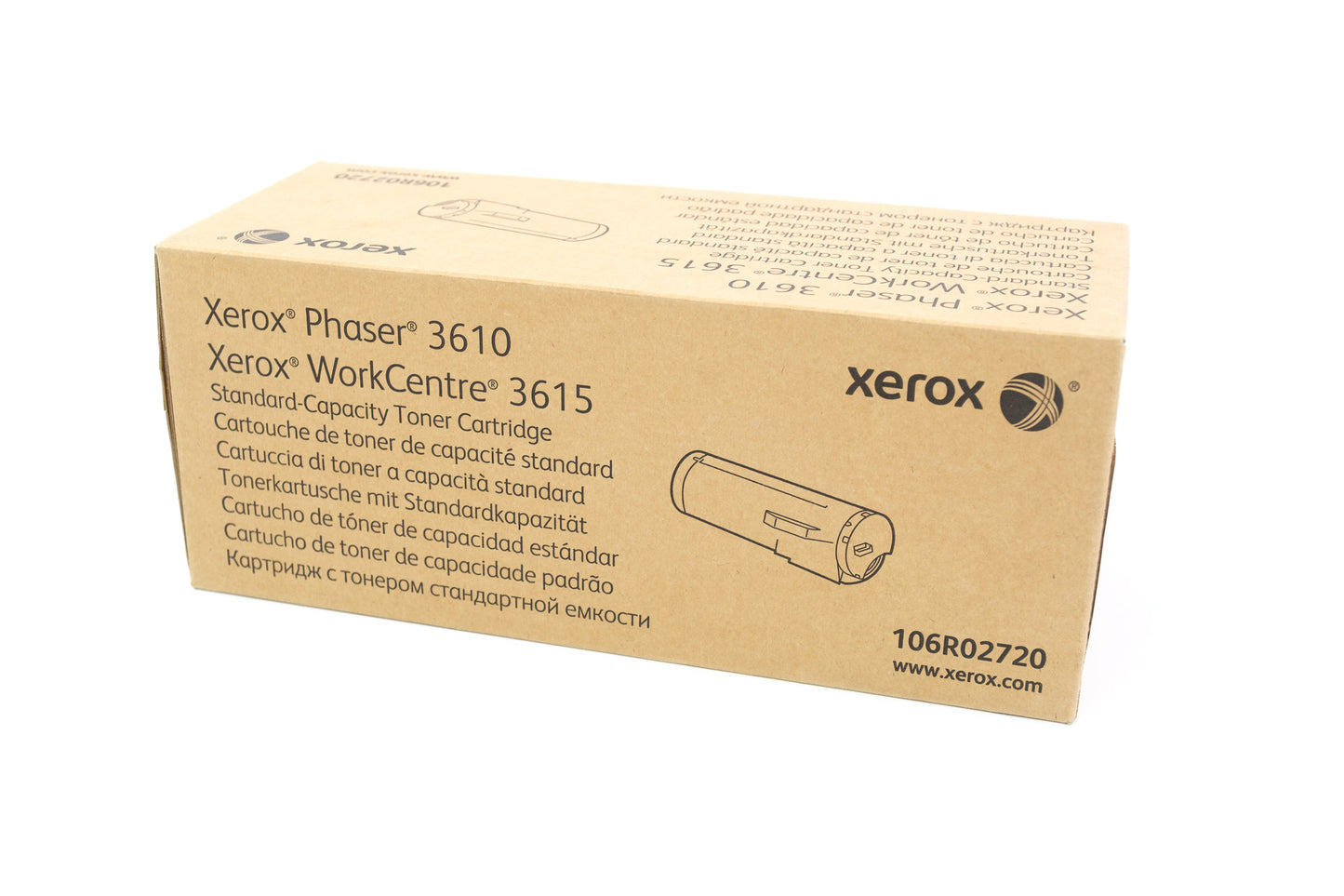 Xerox Phaser 3610, WorkCentre 3615 toner cartridge standard capacity