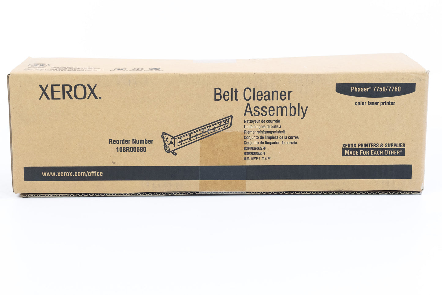 Xerox Phaser 7750/7760 belt cleaner