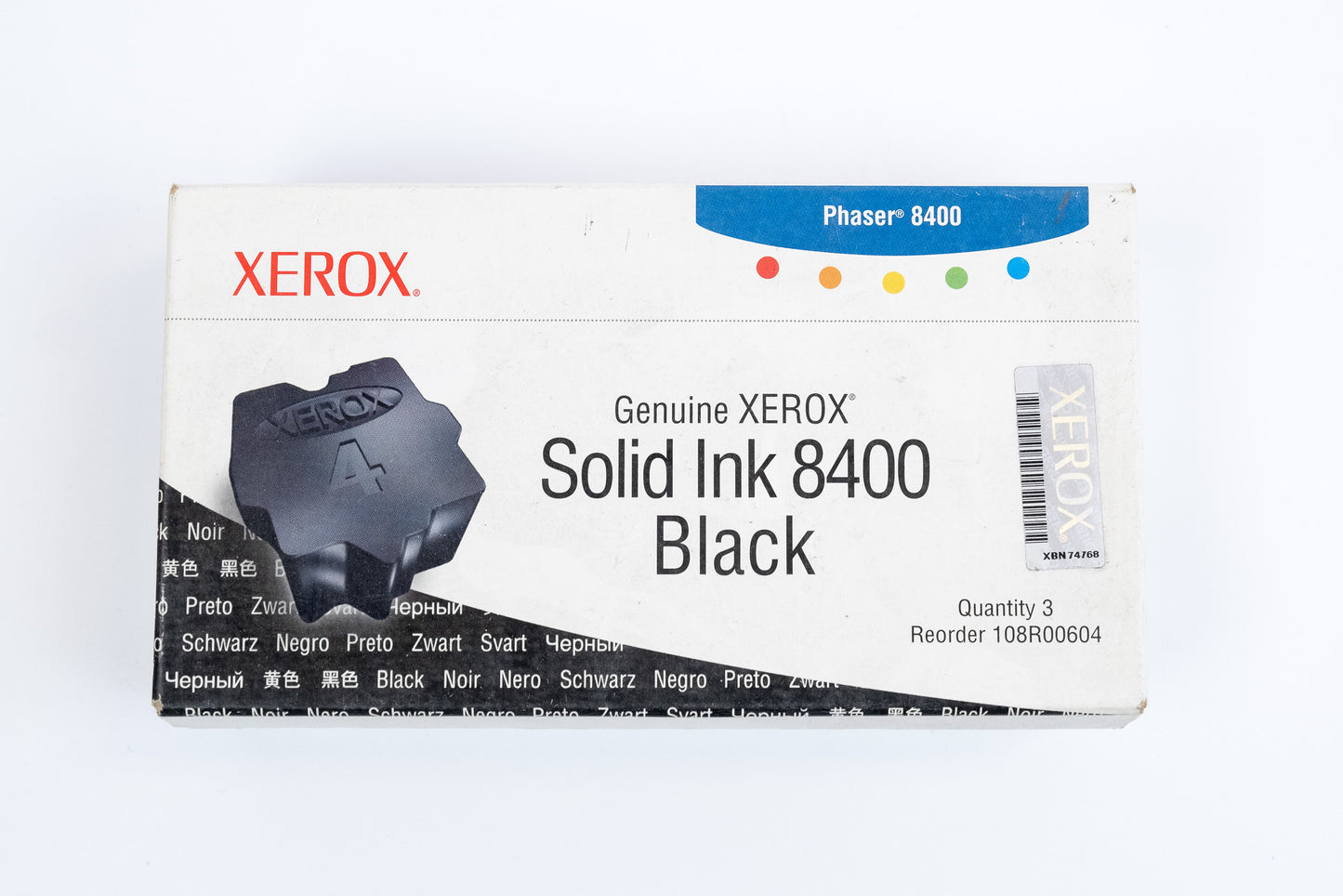 Xerox Phaser 8400 black 3-pack