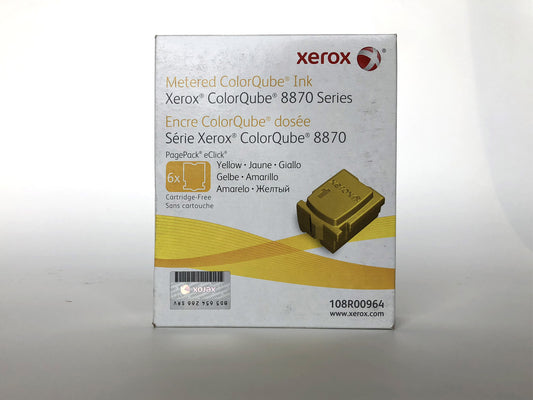 Xerox ColorQube 8870/8880 6 yellow ColorStix Pagepack