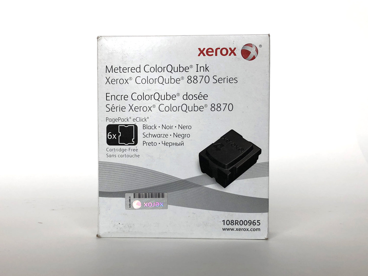 Xerox ColorQube 8870/8880 6 zwart ColorStix Pagepack