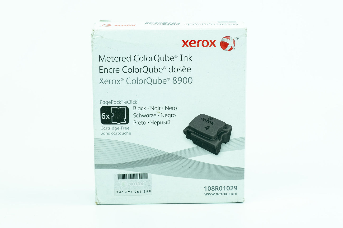 Xerox ColorQube 8900 6 black ColorStix Pagepack