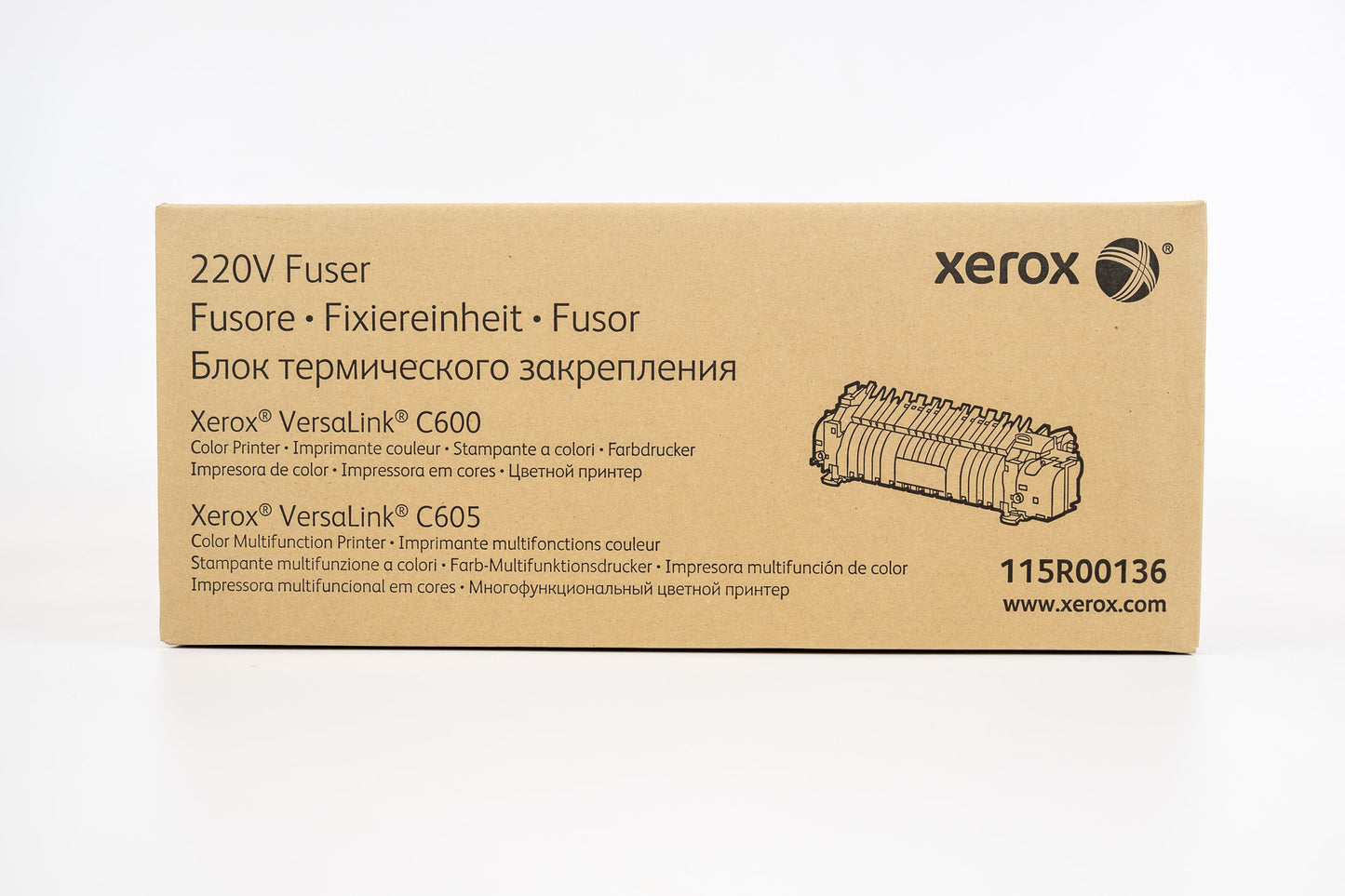 Xerox VersaLink C600/C605 fuser unit