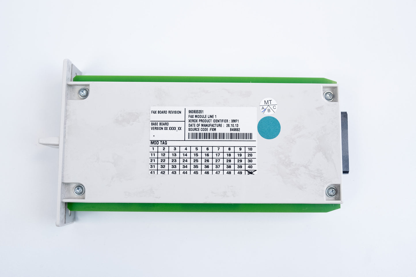 Fax card for the Xerox WorkCentre 58xx 59xx 72xx 75xx 78xx 79xx and ColorQube 93xx